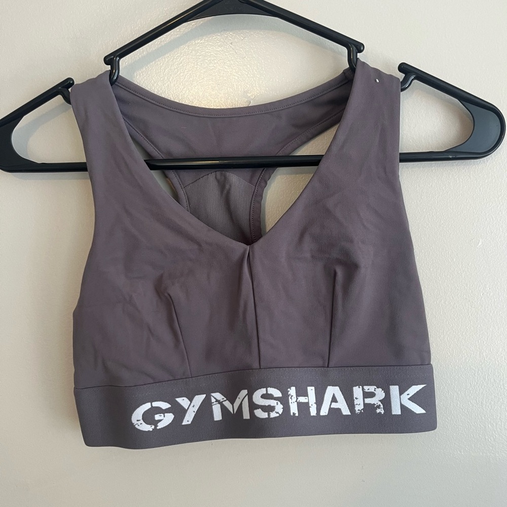 Gymshark Charcoal Sports Bra